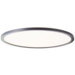 Brilliant Sorell Plafondlamp Kunststof Zwart Wit 19W 2900lm - 830-865 CCT | 420mm - Afstandsbediening Dimbaar