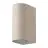 D'Lite Wandlamp Vossem Metaal Beige Up & Down| IP54 - Geschikt voor 2x GU10 